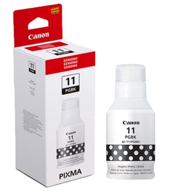 Tinta Canon GI-11 PGBK Negro | G2160/G3160/G3170/G4170