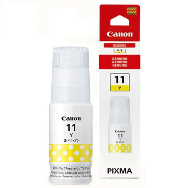 Tinta Canon GI-11 Amarillo | G2160/G3160/G3170/G4170