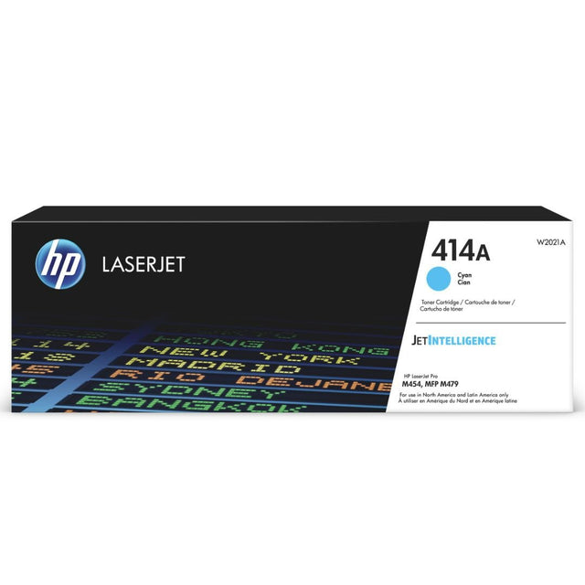 Toner Hp W2021A 414A - Cyan