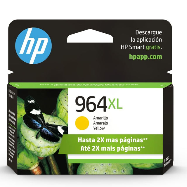 Tinta HP 964XL Yellow - 3JA56AL | OfficeJet Pro 9010/9020