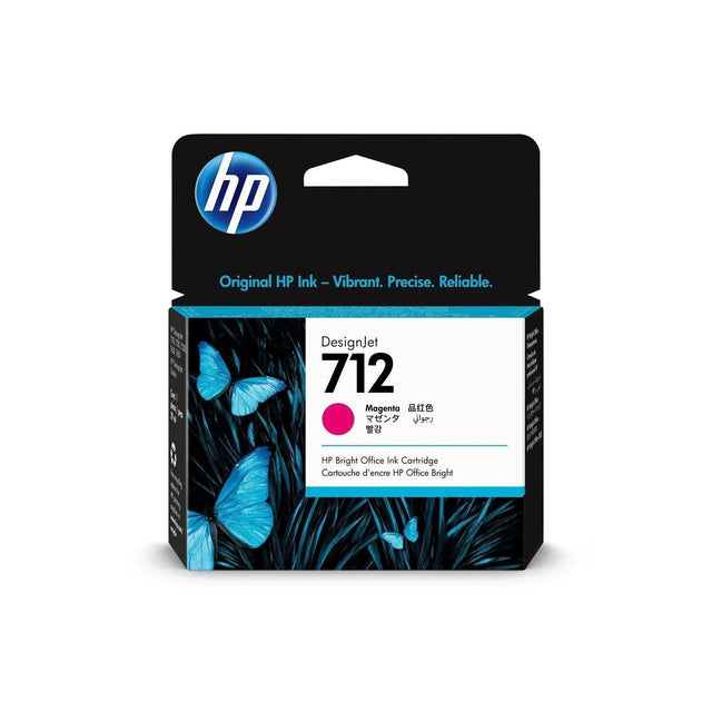 Tinta HP 712 Magenta-3ED68A para ploter | T210/T230/T250/T630/T650