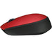 Mouse Logitech M170 Inalambrico Optico USB Rojo -  910-004941