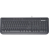 Teclado Microsoft 600, Alámbrico, USB, Negro (Español)