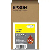 Tinta Epson - T748XXL420 - 748XXL Amarillo | WorkFroce Pro WF-6090/WF-6590