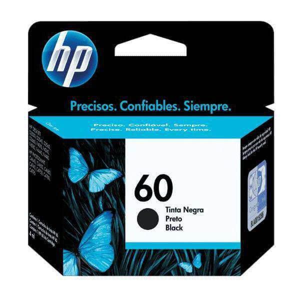 Tinta HP 60 Negra - CC640WL reemplaza HP 675, 703, 901