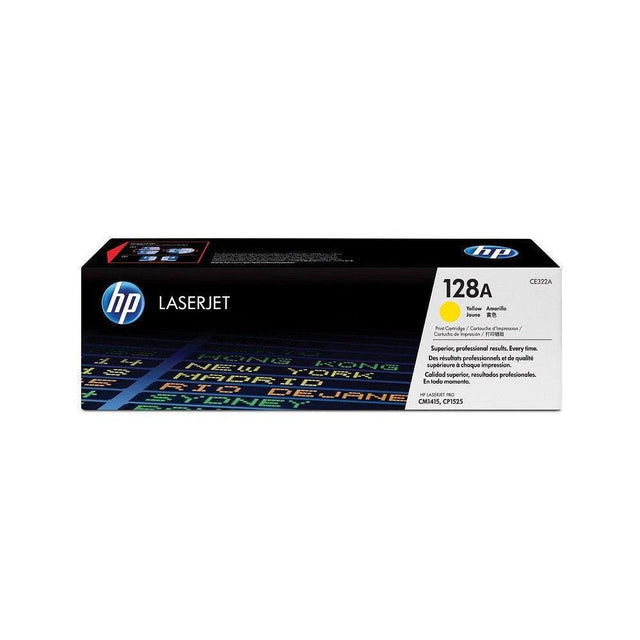 Toner Hp CE322A 128A amarillo yellow