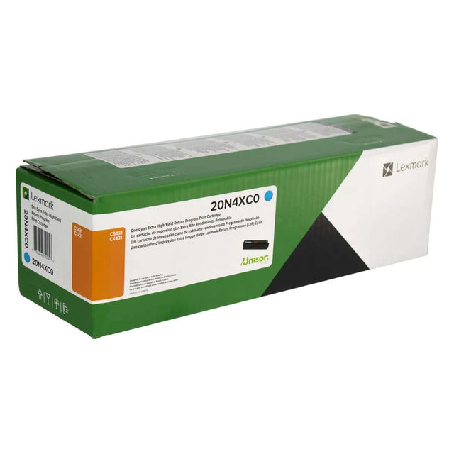 Toner Lexmark 20N4XC0 Cyan