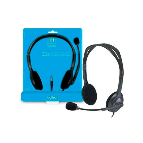 Audifono Logitec H111 Stereo Headset 981-000612 - Panamá
