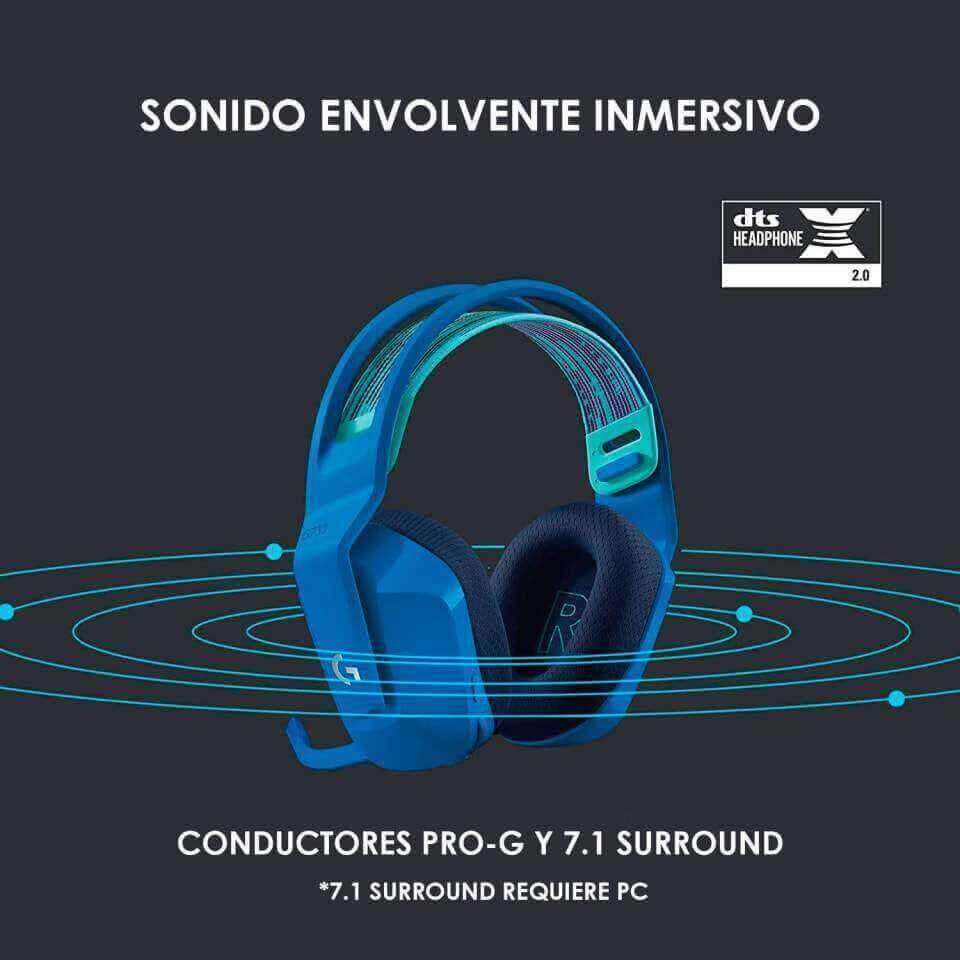 Audifono Logitech G733-Wireless para Juegos/Gaming - Panamá