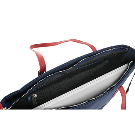 Bolso de Manos Klip Cloe para damas para laptop Azul - XTB-510 - Panamá