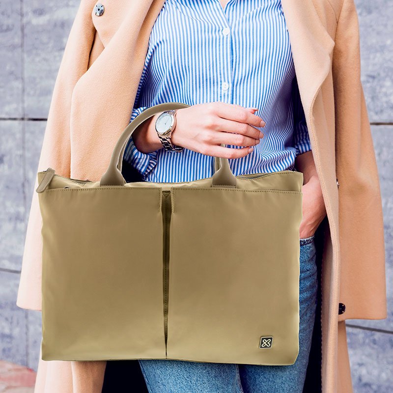 Bolso de Manos para Damas Modelo Amalfi 15,6" - KLB-450BG - Panamá