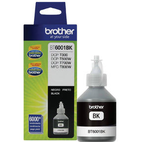 Botella de Tinta Brother BT6001BK - Negro | Para DCP-T300 / T500W / T700W / MFC-T800W | 6,000 Páginas - Panamá