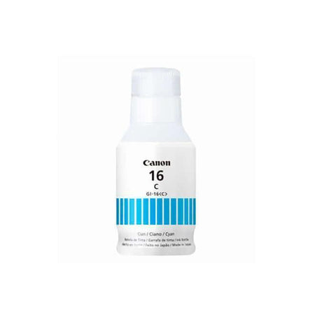 Botella de tinta Canon GI-16 C cian original para Canon Maxify GX
