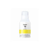 Botella de tinta Canon GI-16 Y amarilla original para Canon Maxify GX