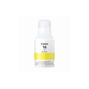 Botella de tinta Canon GI-16 Y amarilla original para Canon Maxify GX