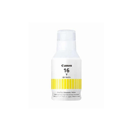 Botella de tinta Canon GI-16 Y amarilla original para Canon Maxify GX