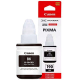 Botella de Tinta Canon GI-190 Negro | Para Pixma G2110 / G3110 / G4100 / G4110 | 6,000 páginas - Panamá