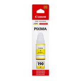 Botella de Tinta Canon GI-190 Yellow | Para Pixma G2110 / G3110 / G4100 / G4110 | 7,000 páginas - Panamá