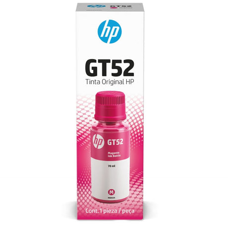 Botella de Tinta HP GT52 Magenta | Ink Tank 315/110/115/415 - DeskJet GT-5810/5820 - Smart Tank 580 / 750 | 8,000 páginas - Panamá