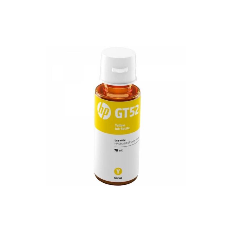 Botella de Tinta HP GT52 Yellow | Para Ink Tank 315/110/115/415 - DeskJet GT-5810/5820 - Smart Tank 580 / 750 | 8,000 páginas - Panamá