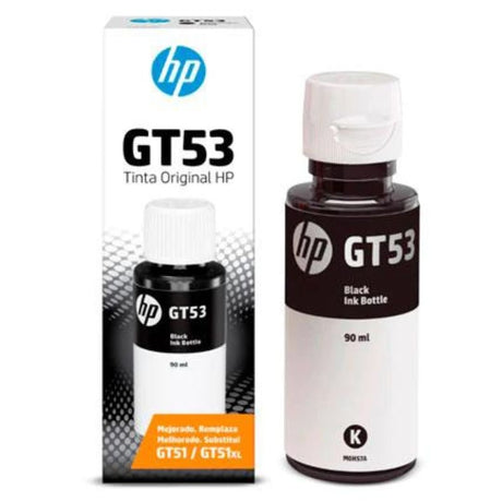 Botella de Tinta HP GT53 Negra | 1VV22AL | Ink Tank 315/110/115/415 - DeskJet GT-5810/5820 - Smart Tank 580 / 750 | 4,000 Páginas - Panamá