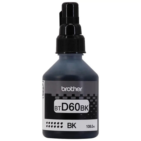 Botella de Tinta Brother BTD60BK | Para DCP-T510W / DCP-T700W / DCP-T710W / MFC-T910W / MFC-T810W / MFC-T920DW | 6,500 paginas - Panamá