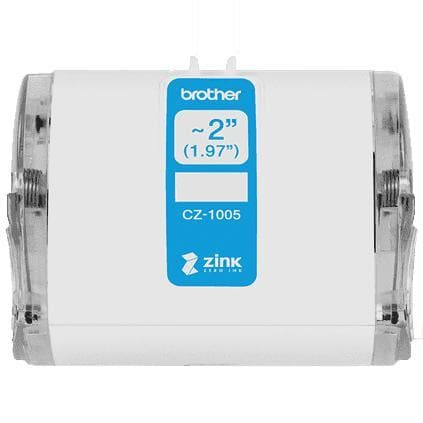 Brother Rollo de Etiqueta CZ-1005 - 2" Ancho X 5 Metros de largo Para VC-500W - Panamá