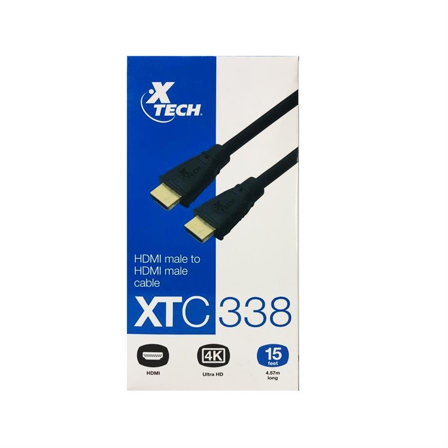 Cable con conector HDMI macho a HDMI macho Xtc-388 - Panamá
