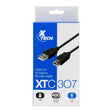 Cable USB 2.0 Macho A-Macho B XTECH 6 pies XTC-307 | XTECH XTC-307 - Panamá
