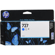 Cartucho de tinta HP Designjet 727 Cyan de 130 ml | Para HP DesignJet T930 / T2530 / T1530 - Panamá