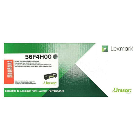 Cartucho de Toner Lexmark 56F4H00 - Alto Rendimiento| Para MS521dn / MX521ade / MS621dn / MX522adhe / MS622de / MX622adhe / MS321dn / MX321adn / MS421dn / MX421ade - Panamá