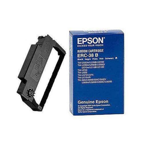 Cinta Epson ERC-38B Negro | Para TM 300B / TM 220 / TM 300A / TM 300C / TM 300D - Panamá