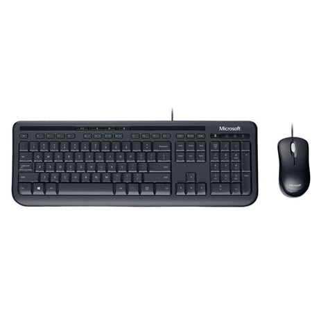 Combo Teclado Microsoft Mouse Wired Desktop 600 - Español - 3J2-00008 - Panamá