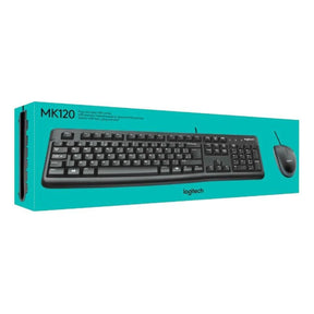 Combo Teclado Mouse Logitech - Español Logitech MK-120 / MK120 - Panamá