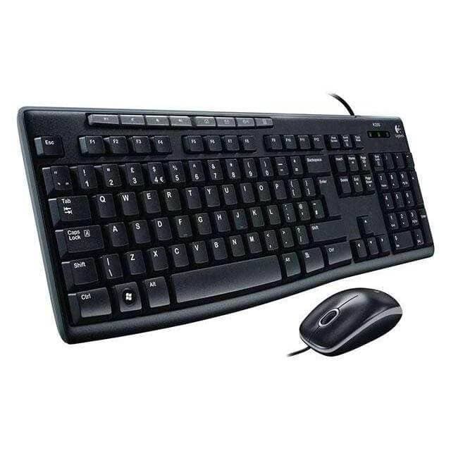 Combo Teclado Mouse MK200 / MK-200 Español - 920-002716 - Panamá