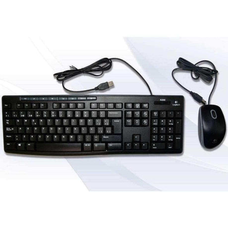 Combo Teclado Mouse MK200 / MK-200 Español - 920-002716 - Panamá