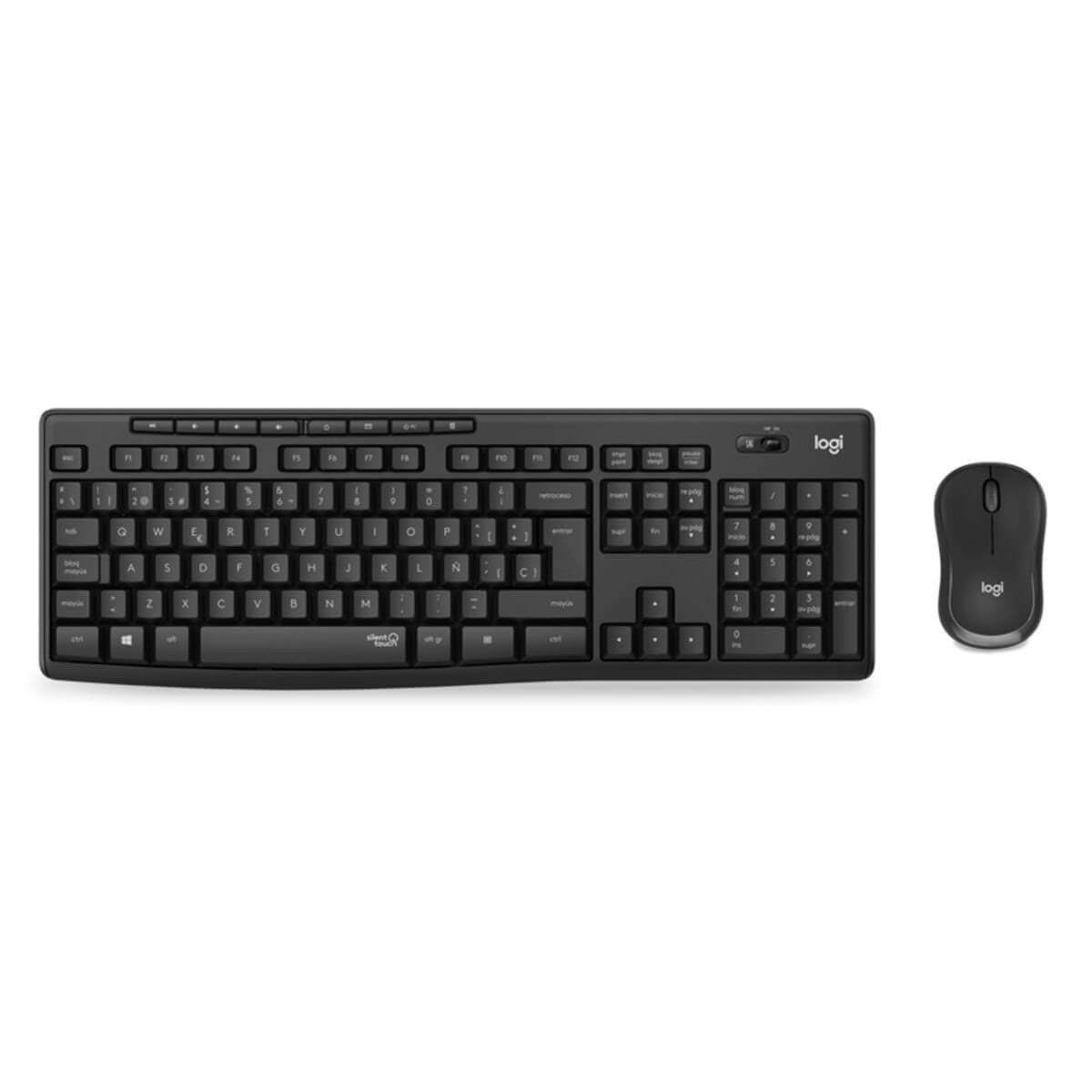 Combo Teclado y Mouse Logitech MK295 Silent Wireless | Español - Panamá