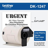 Etiqueta Brother DK-1247 - 4.07" x 6.4" - 180 etiquetas - Panamá