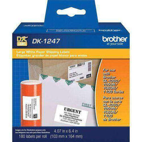 Etiqueta Brother DK-1247 - 4.07" x 6.4" - 180 etiquetas - Panamá