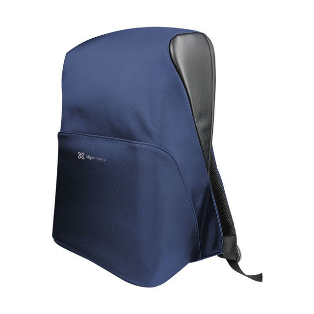 Mochila Klip Fidenza KNB-620BL Antirrobo, Puerto USB, 15.6" Azul