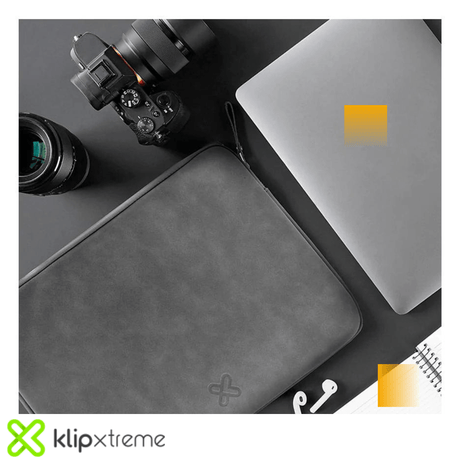 Funda de Gamuzapara Laptop SquareShield Gris - KNS-220GR - Panamá