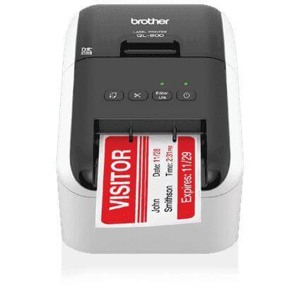 Impresora de Etiquetas Brother QL-800 - Imprime Negro y Rojo - Panamá