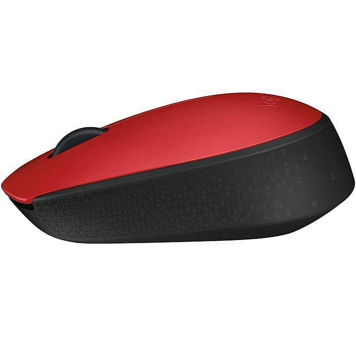 Mouse Logitech M170 Inalambrico Optico USB Rojo - Panamá