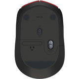 Mouse Logitech M170 Inalambrico Optico USB Rojo - Panamá