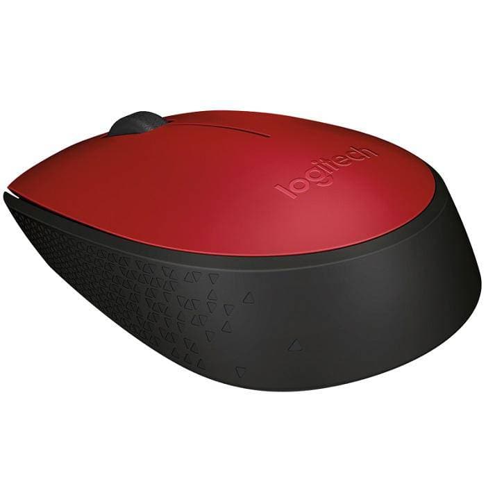 Mouse Logitech M170 Inalambrico Optico USB Rojo - Panamá