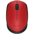 Mouse Logitech M170 Inalambrico Optico USB Rojo - Panamá
