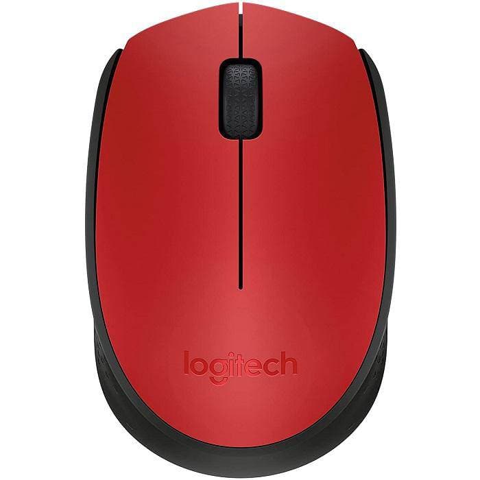 Mouse Logitech M170 Inalambrico Optico USB Rojo - Panamá
