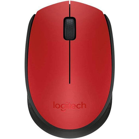 Mouse Logitech M170 Inalambrico Optico USB Rojo - Panamá