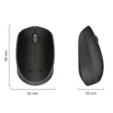 Mouse Logitech Wireless M170-910-004940 Negro - Panamá