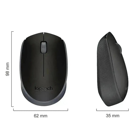 Mouse Logitech Wireless M170-910-004940 Negro - Panamá